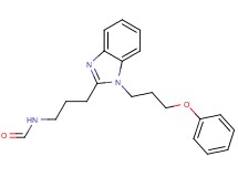 {3-[1-(3-phenoxypropyl)-1H-benzimidazol-2-yl]propyl}formamide