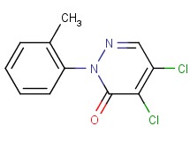 4,5-dichloro-2-(2-methylphenyl)-3(2H)-pyridazinone