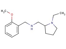 1-(1-ethyl-2-pyrrolidinyl)-N-(2-methoxybenzyl)methanamine dihydrochloride