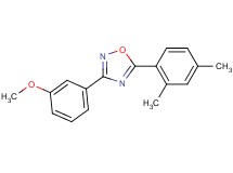 5-(2,4-dimethylphenyl)-3-(3-methoxyphenyl)-1,2,4-oxadiazole