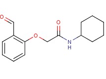N-cyclohexyl-2-(2-formylphenoxy)acetamide