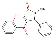 2-methyl-1-phenyl-1,2-dihydrochromeno[2,3-c]pyrrole-3,9-dione