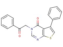 3-(2-oxo-2-phenylethyl)-5-phenylthieno[2,3-d]pyrimidin-4(3H)-one
