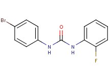 N-(4-bromophenyl)-N'-(2-fluorophenyl)urea