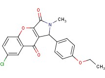 7-chloro-1-(4-ethoxyphenyl)-2-methyl-1,2-dihydrochromeno[2,3-c]pyrrole-3,9-dione