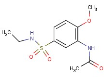 N-{5-[(ethylamino)sulfonyl]-2-methoxyphenyl}acetamide