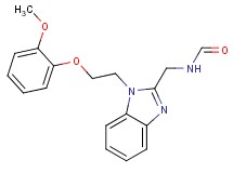 ({1-[2-(2-methoxyphenoxy)ethyl]-1H-benzimidazol-2-yl}methyl)formamide