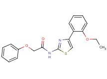 N-[4-(2-ethoxyphenyl)-1,3-thiazol-2-yl]-2-phenoxyacetamide