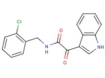 N-(2-chlorobenzyl)-2-(1H-indol-3-yl)-2-oxoacetamide