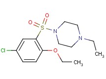 1-[(5-chloro-2-ethoxyphenyl)sulfonyl]-4-ethylpiperazine