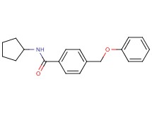 N-cyclopentyl-4-(phenoxymethyl)benzamide