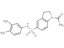 1-acetyl-N-(3,4-dimethylphenyl)-5-indolinesulfonamide
