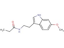 N-[2-(6-methoxy-1H-indol-3-yl)ethyl]propanamide