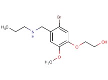 2-{5-bromo-2-methoxy-4-[(propylamino)methyl]phenoxy}ethanol hydrochloride