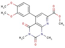 methyl 5-(3,4-dimethoxyphenyl)-1,3-dimethyl-2,4-dioxo-1,2,3,4-tetrahydropyrido[2,3-d]pyrimidine-7-carboxylate