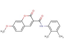 N-(2,3-dimethylphenyl)-7-methoxy-2-oxo-2H-chromene-3-carboxamide