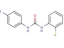 N-(2-fluorophenyl)-N'-(4-iodophenyl)urea