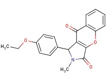 1-(4-ethoxyphenyl)-2-methyl-1,2-dihydrochromeno[2,3-c]pyrrole-3,9-dione