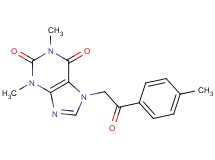 1,3-dimethyl-7-[2-(4-methylphenyl)-2-oxoethyl]-3,7-dihydro-1H-purine-2,6-dione