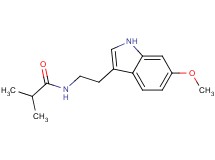 N-[2-(6-methoxy-1H-indol-3-yl)ethyl]-2-methylpropanamide
