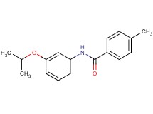 N-(3-isopropoxyphenyl)-4-methylbenzamide
