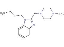 1-butyl-2-[(4-methyl-1-piperazinyl)methyl]-1H-benzimidazole