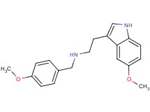 (4-methoxybenzyl)[2-(5-methoxy-1H-indol-3-yl)ethyl]amine