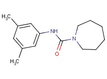 N-(3,5-dimethylphenyl)-1-azepanecarboxamide