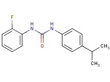 N-(2-fluorophenyl)-N'-(4-isopropylphenyl)urea
