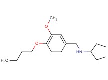 N-(4-butoxy-3-methoxybenzyl)cyclopentanamine hydrochloride