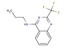 N-propyl-2-(trifluoromethyl)-4-quinazolinamine