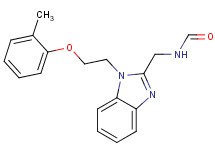 ({1-[2-(2-methylphenoxy)ethyl]-1H-benzimidazol-2-yl}methyl)formamide