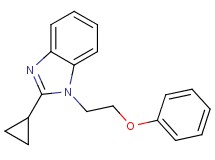 2-cyclopropyl-1-(2-phenoxyethyl)-1H-benzimidazole