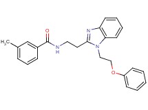 3-methyl-N-{2-[1-(2-phenoxyethyl)-1H-benzimidazol-2-yl]ethyl}benzamide