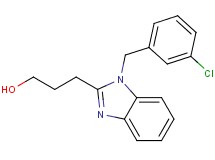 3-[1-(3-chlorobenzyl)-1H-benzimidazol-2-yl]-1-propanol