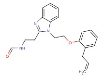 (2-{1-[2-(2-allylphenoxy)ethyl]-1H-benzimidazol-2-yl}ethyl)formamide