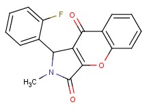1-(2-fluorophenyl)-2-methyl-1,2-dihydrochromeno[2,3-c]pyrrole-3,9-dione