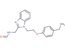 ({1-[2-(4-ethylphenoxy)ethyl]-1H-benzimidazol-2-yl}methyl)formamide