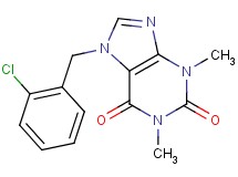 7-(2-chlorobenzyl)-1,3-dimethyl-3,7-dihydro-1H-purine-2,6-dione