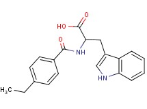 N-(4-ethylbenzoyl)tryptophan