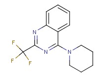 4-(1-piperidinyl)-2-(trifluoromethyl)quinazoline