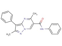 2,5-dimethyl-N,3-diphenylpyrazolo[1,5-a]pyrimidine-6-carboxamide