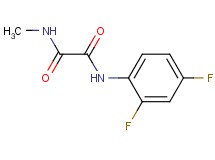 N-(2,4-difluorophenyl)-N'-methylethanediamide