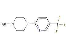 1-methyl-4-[5-(trifluoromethyl)-2-pyridinyl]piperazine