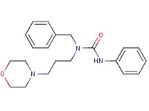 N-benzyl-N-[3-(4-morpholinyl)propyl]-N'-phenylurea