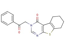 3-(2-oxo-2-phenylethyl)-5,6,7,8-tetrahydro[1]benzothieno[2,3-d]pyrimidin-4(3H)-one