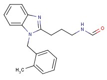 {3-[1-(2-methylbenzyl)-1H-benzimidazol-2-yl]propyl}formamide