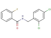 N-(2,4-dichlorobenzyl)-2-fluorobenzamide