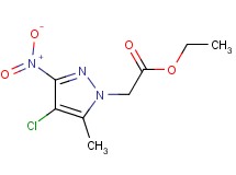 ethyl (4-chloro-5-methyl-3-nitro-1H-pyrazol-1-yl)acetate