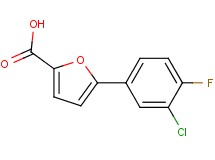5-(3-chloro-4-fluorophenyl)-2-furoic acid